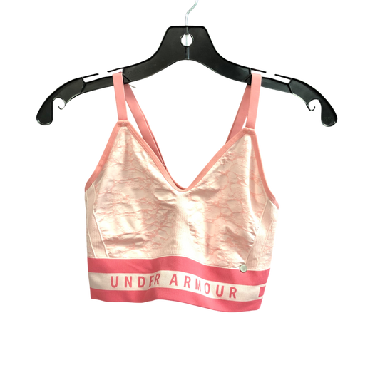 Athletic Bra By Under Armour In Pink, Size: Xl