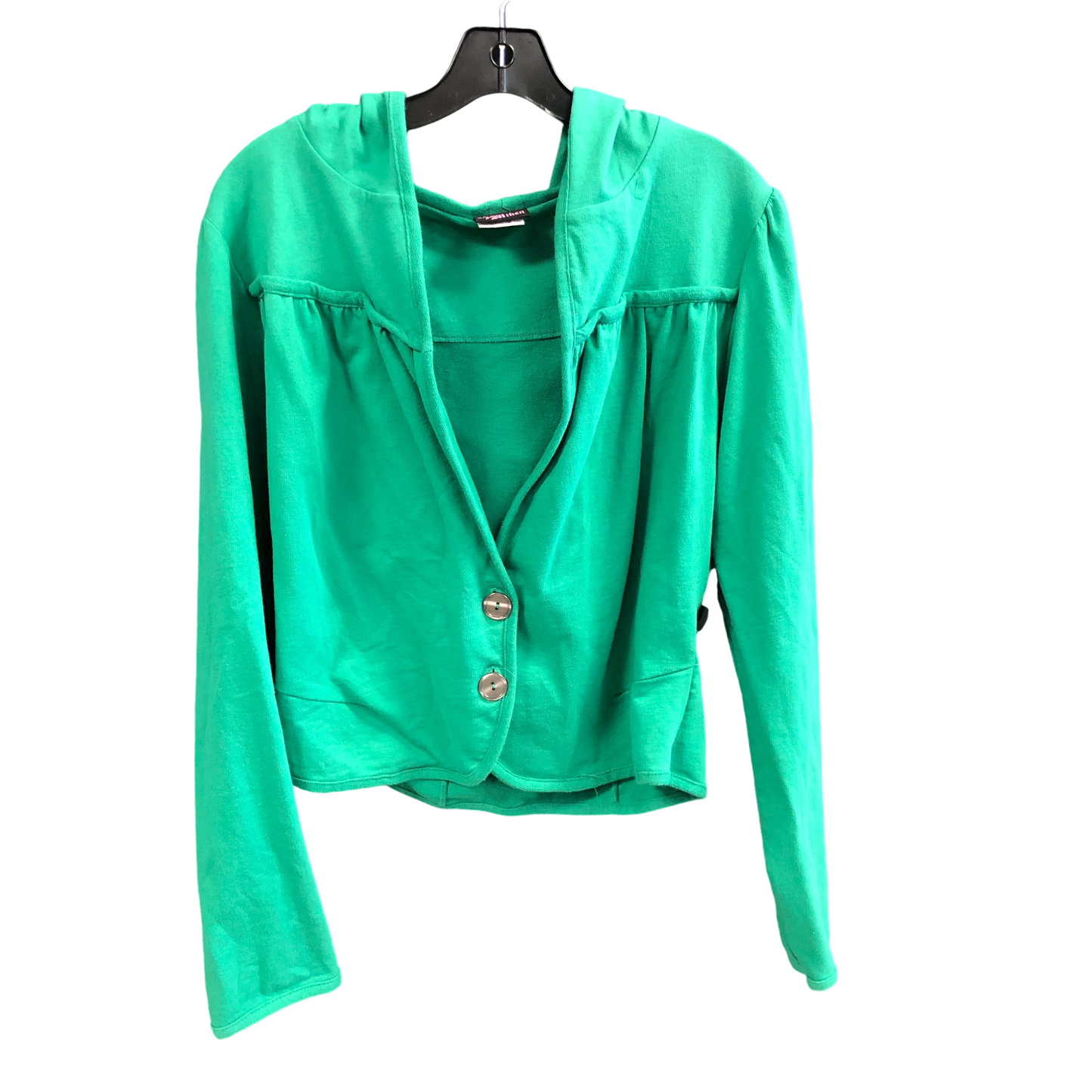 Cardigan By Clothes Mentor In Green, Size: Xl