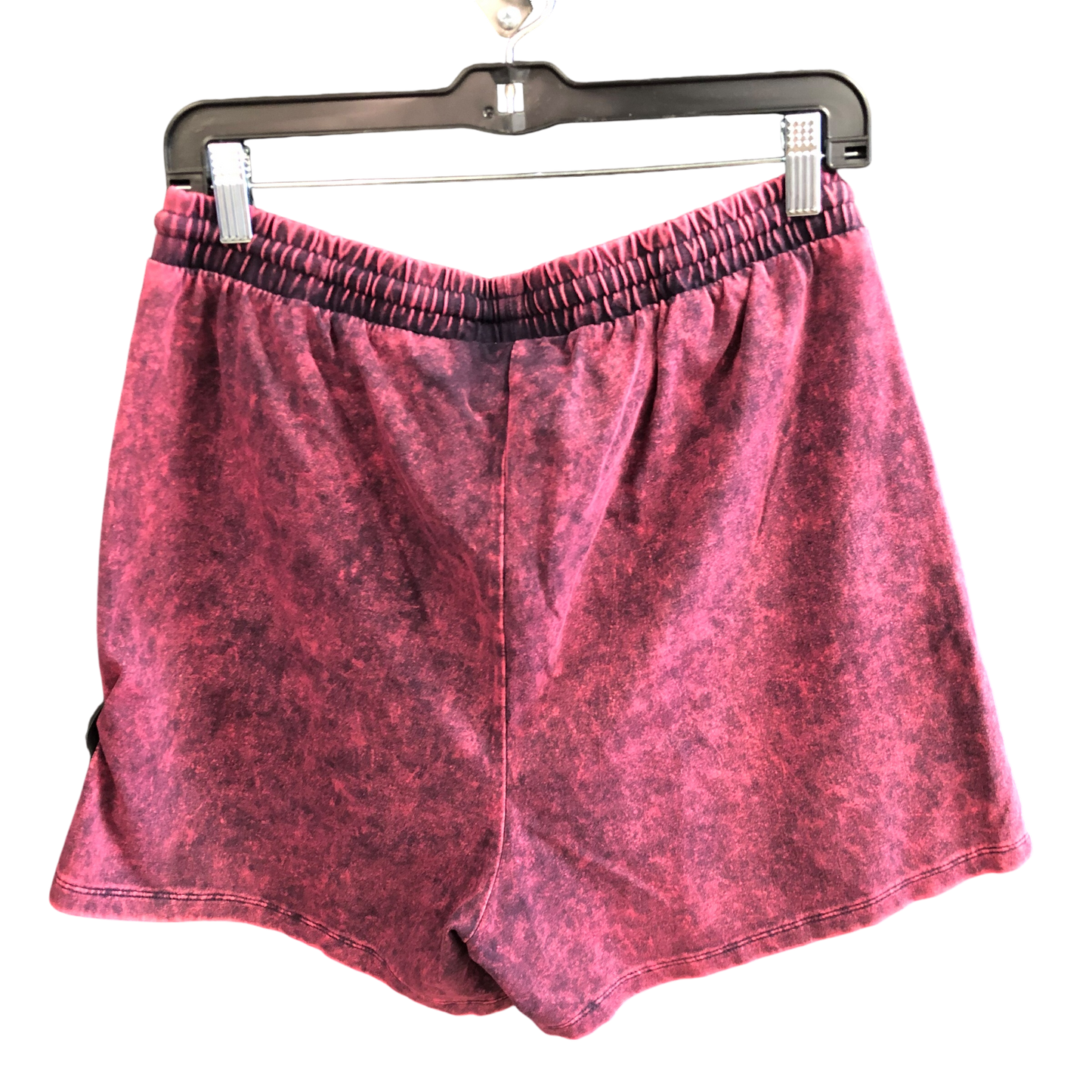 Shorts By Zenana Outfitters In Maroon, Size: L