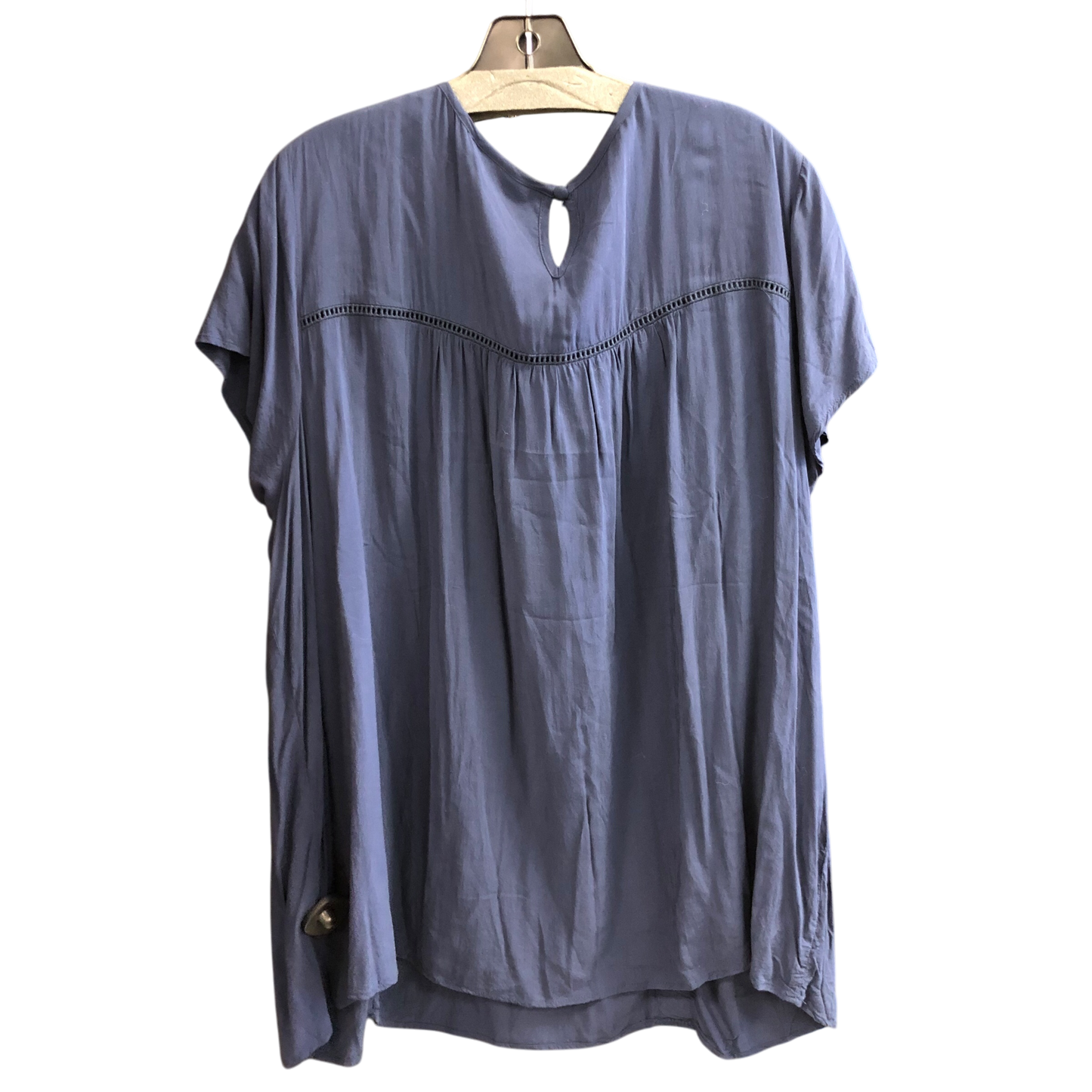 Top Short Sleeve By Torrid In Blue, Size: 3x