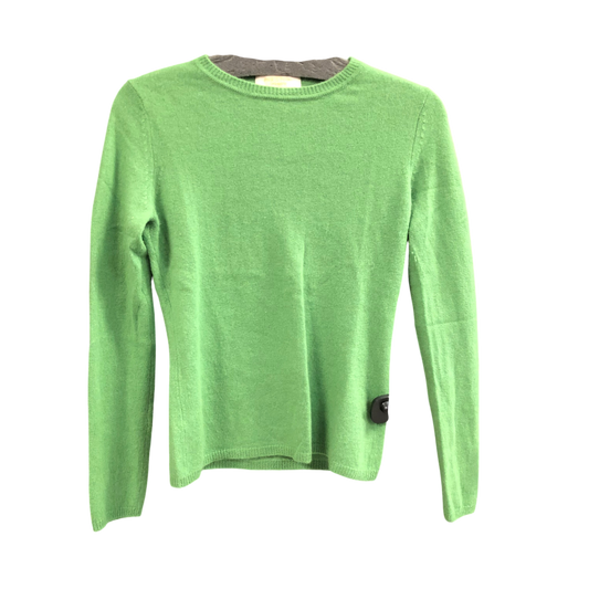 Sweater Cashmere By Peck And Peck In Green, Size: S