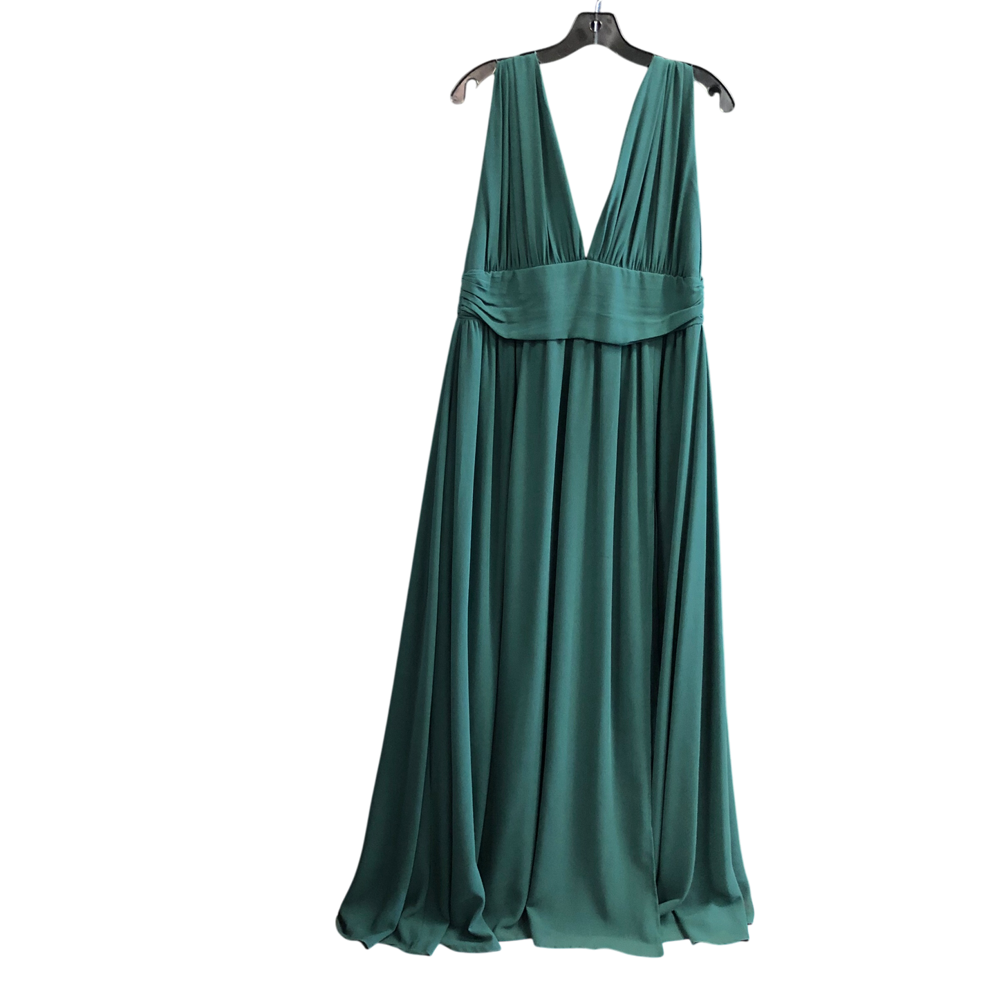 Dress Party Long By Lulus In Green, Size: Xl