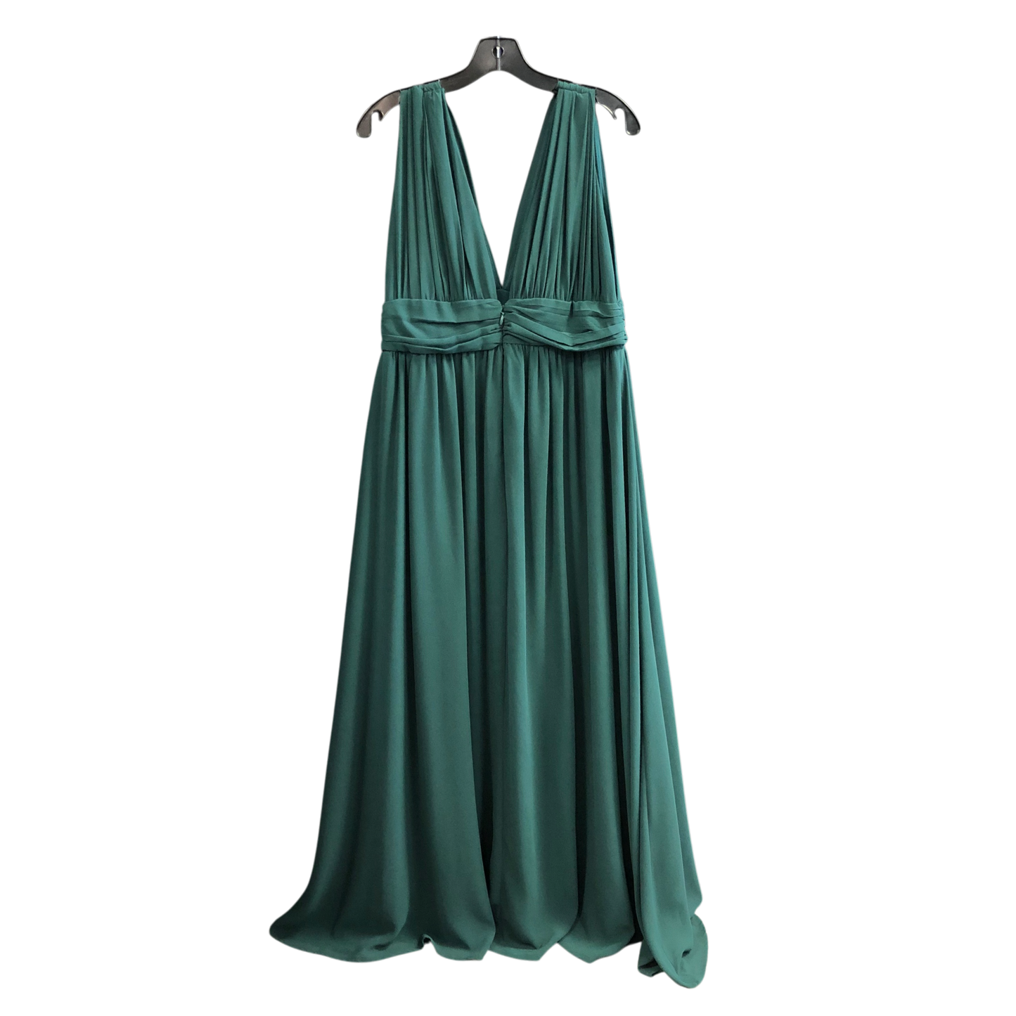 Dress Party Long By Lulus In Green, Size: Xl