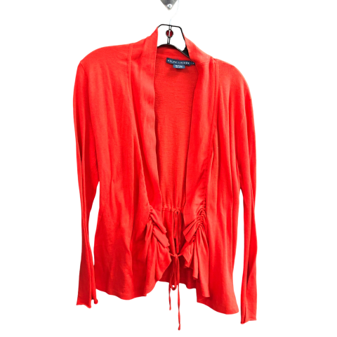 Cardigan By Ralph Lauren In Red, Size: L