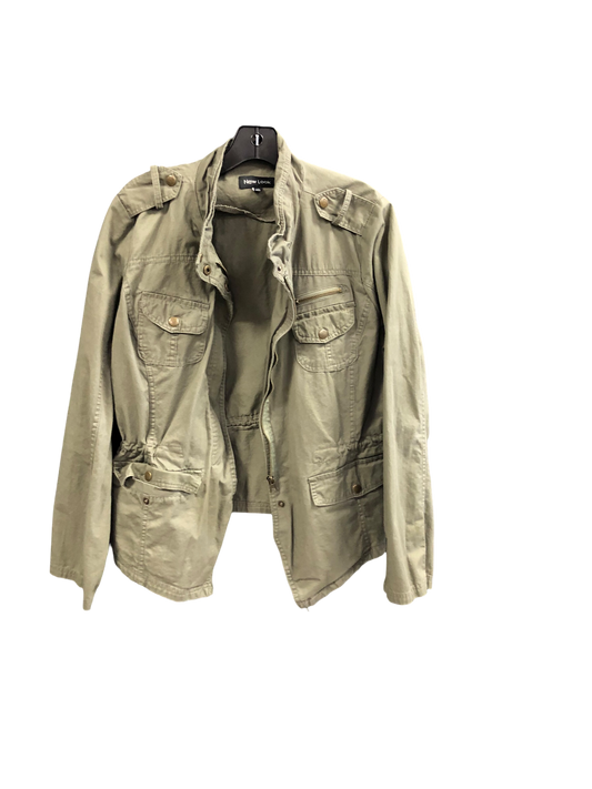 Jacket Utility By New Look In Olive, Size: Xl