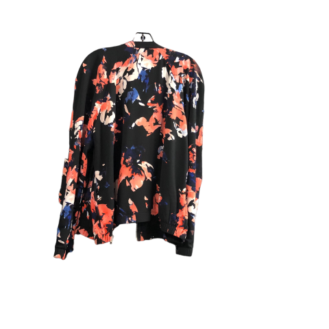 Jacket Other By Apt 9 In Black Floral, Size: Xl