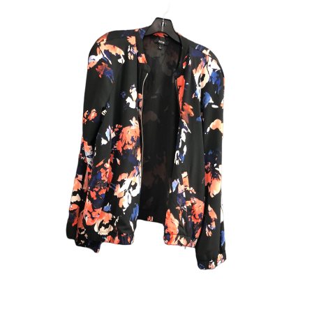 Jacket Other By Apt 9 In Black Floral, Size: Xl