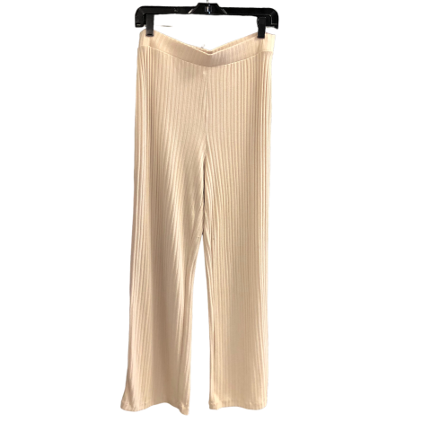 Cream Pants Palazzo H&m, Size M