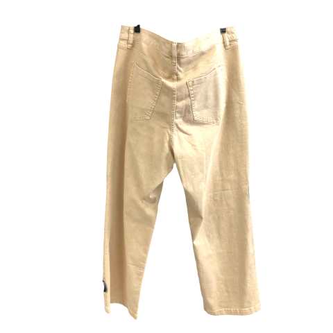 Jeans Straight By Lane Bryant In Beige, Size: 18