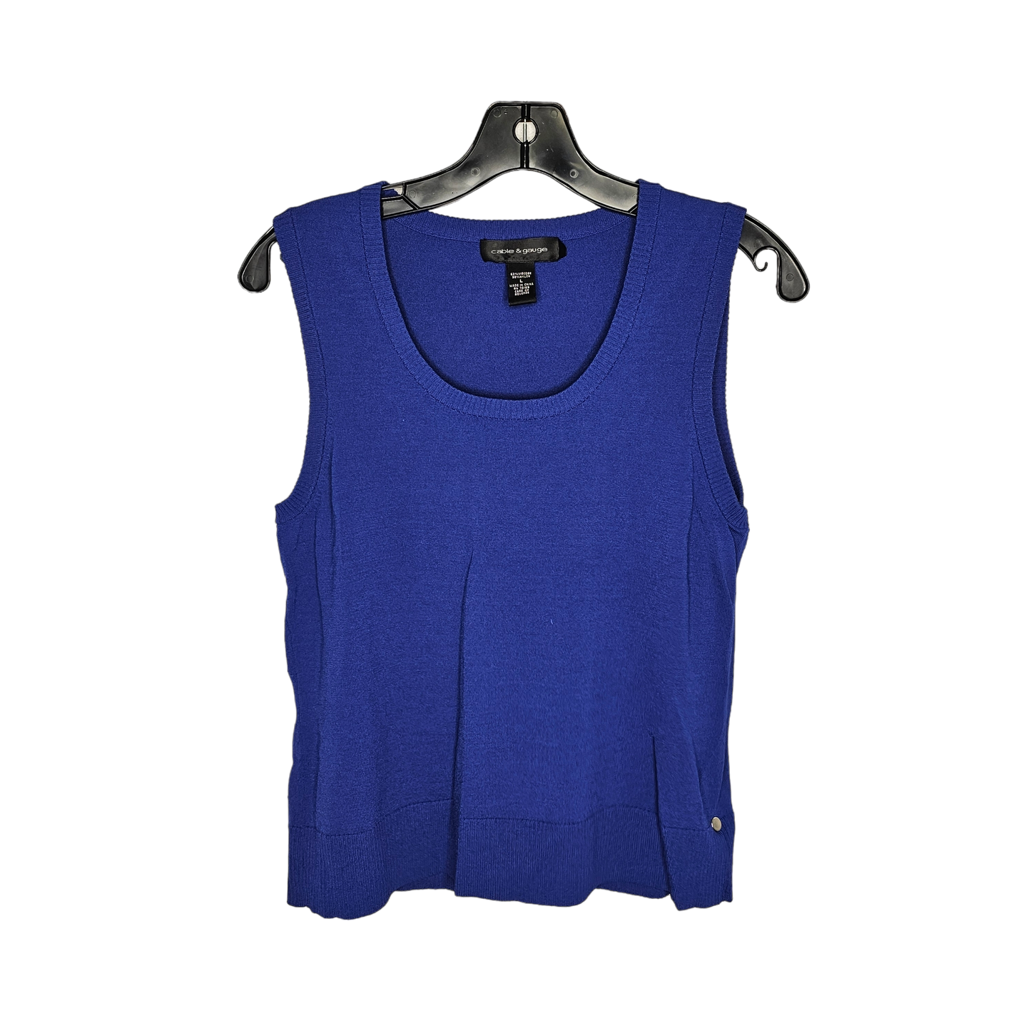 Top Sleeveless By Cable And Gauge  Size: L