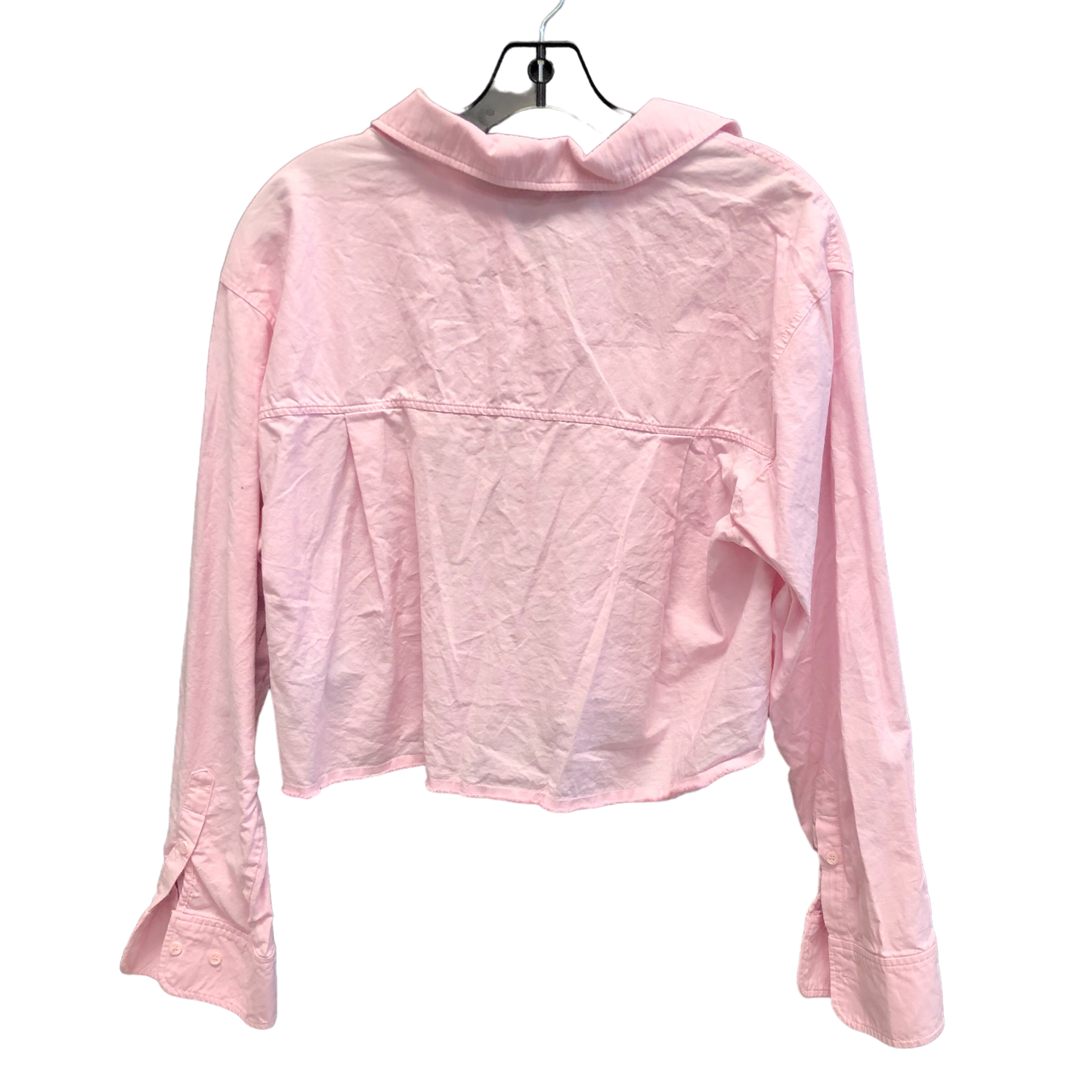 Pink Top Long Sleeve Zara, Size S