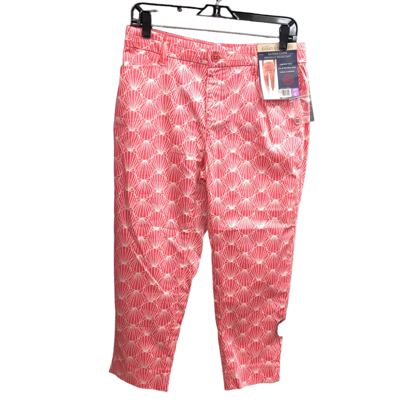 Pink Pants Cropped Cmc, Size 6