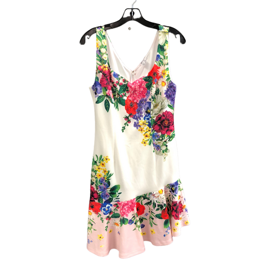Floral Print Dress Casual Midi Venus, Size M
