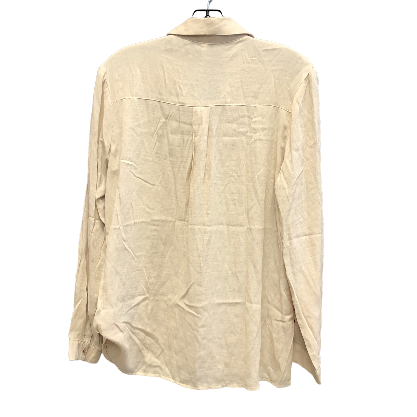 Cream Top Long Sleeve STRADIVARIUS , Size M