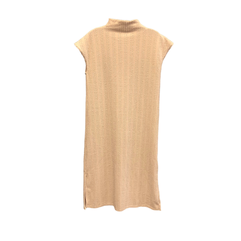 Beige Dress Casual Midi Boohoo Boutique, Size S