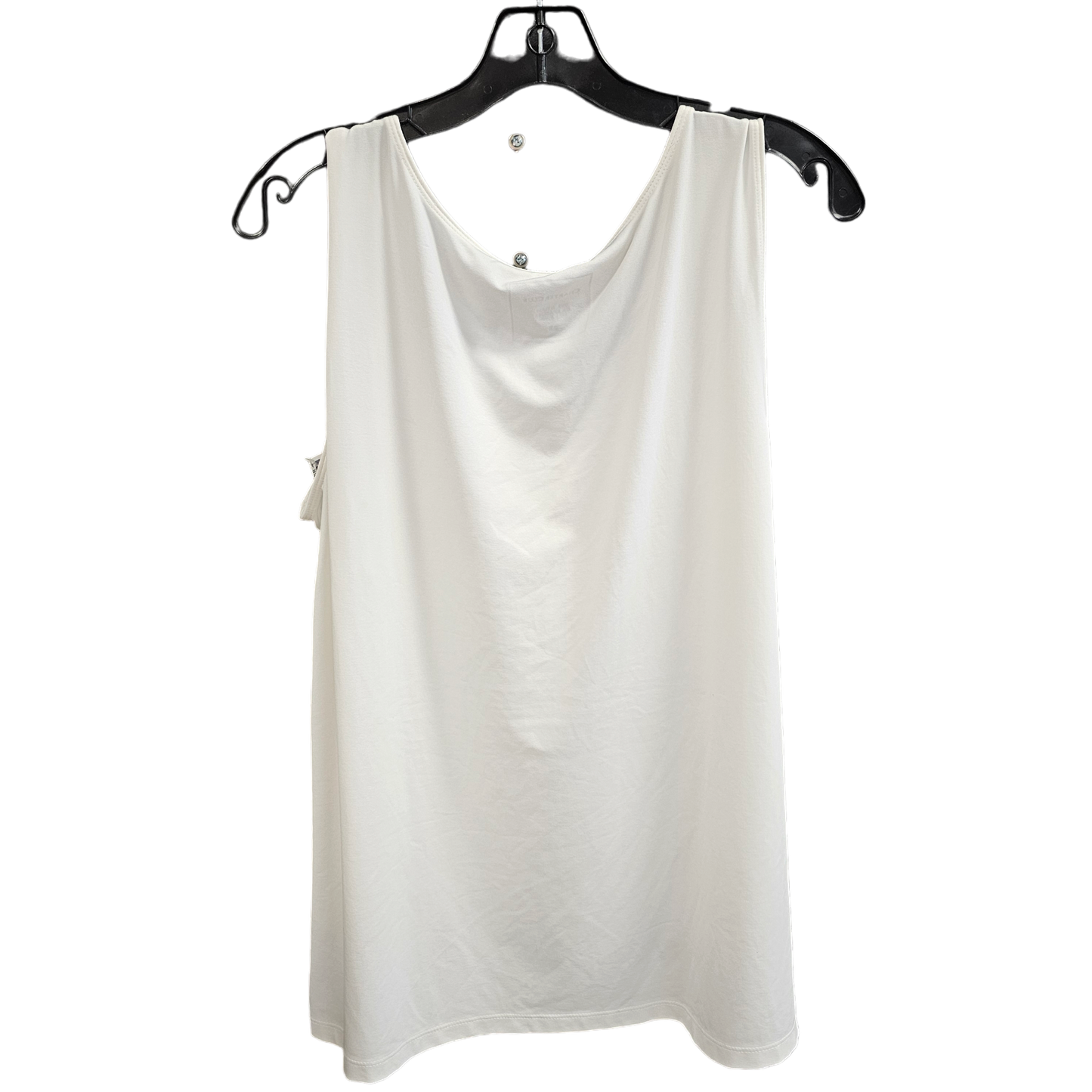 White Top Sleeveless Charter Club, Size 2x