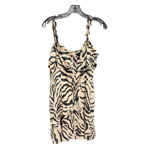 Animal Print Dress Casual Short Bar Iii, Size L