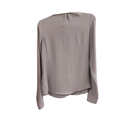 Top Long Sleeve By Karl Lagerfeld In Grey, Size: S