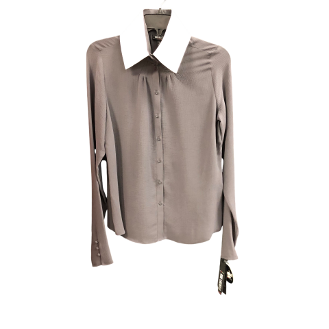 Top Long Sleeve By Karl Lagerfeld In Grey, Size: S