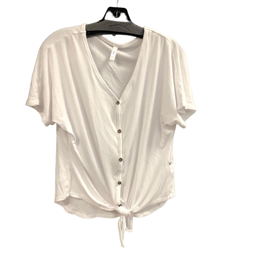 White Top Short Sleeve Cmc, Size S