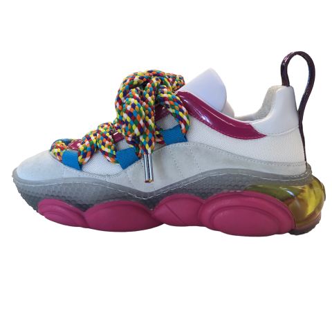 Multi-colored Shoes Sneakers Moschino, Size 7.5