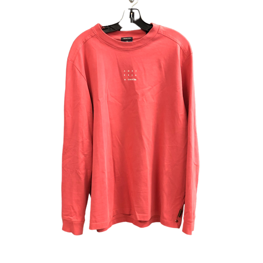 Red Top Long Sleeve Designer Scotch & Soda, Size Xxl