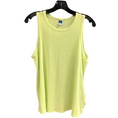 Green Top Sleeveless Old Navy, Size M