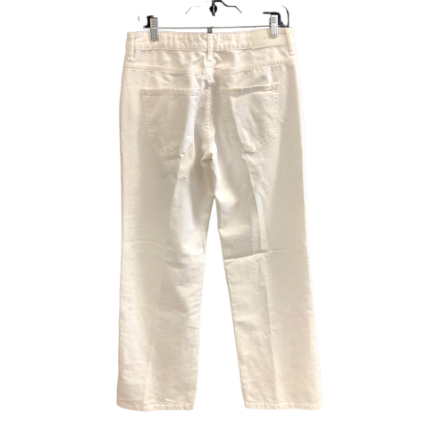 Jeans Boyfriend By Zara In White, Size: 6