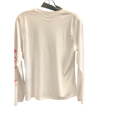 Top Long Sleeve By Columbia In White, Size: M