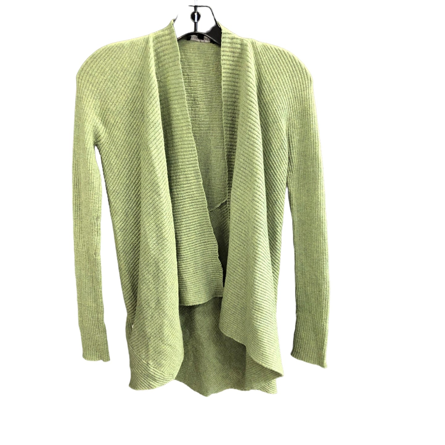 Cardigan Designer By Eileen Fisher In Green, Size: S