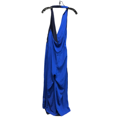 Jumpsuit Designer By Diane Von Furstenberg In Blue, Size: M