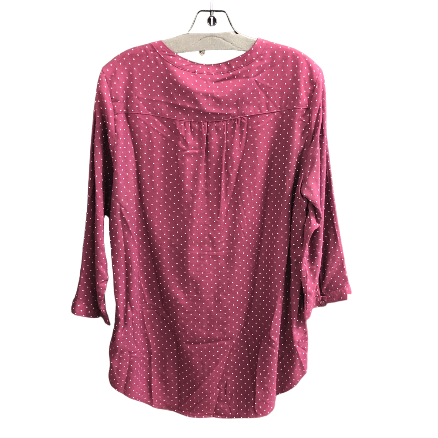 Top 3/4 Sleeve By Sonoma In Purple, Size: L