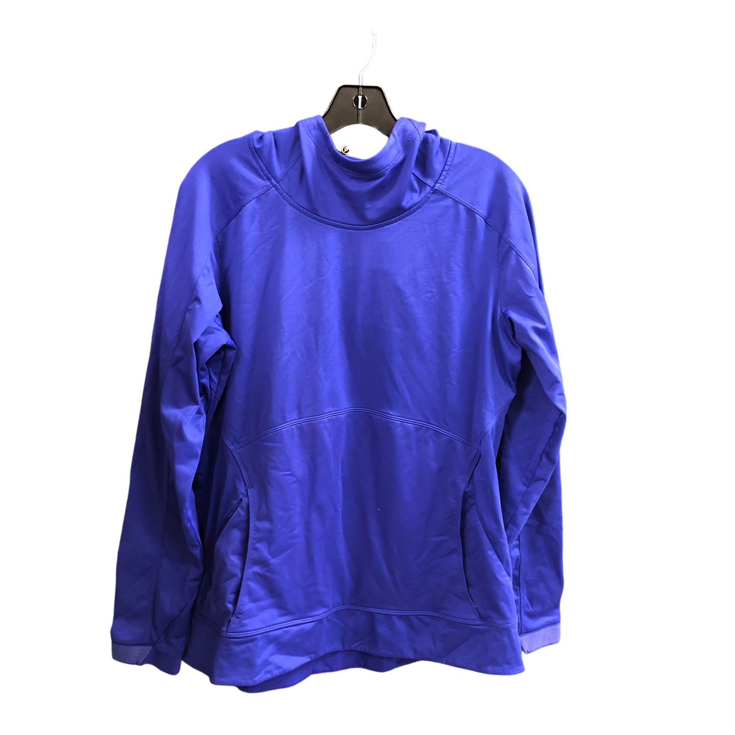 Sweatshirt Hoodie By Athleta In Blue, Size: L