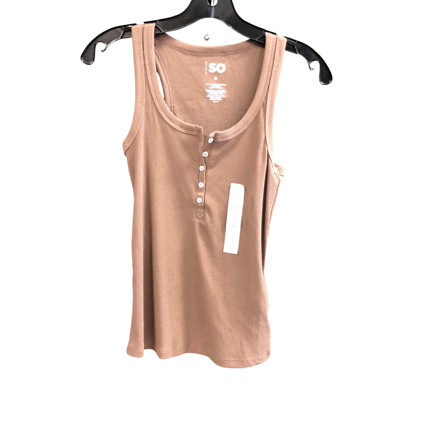 Top Sleeveless Basic By So In Brown, Size: S