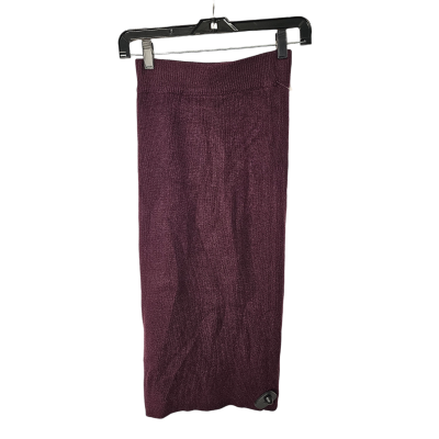 Skirt Midi By 41 Hawthorn In Purple, Size: Xs