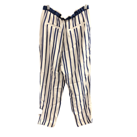 Pants Joggers By Zara In Striped Pattern, Size: M