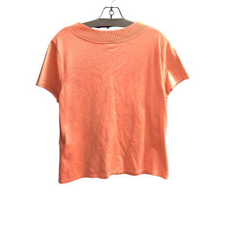 Top Short Sleeve By Forever 21 In Orange, Size: S