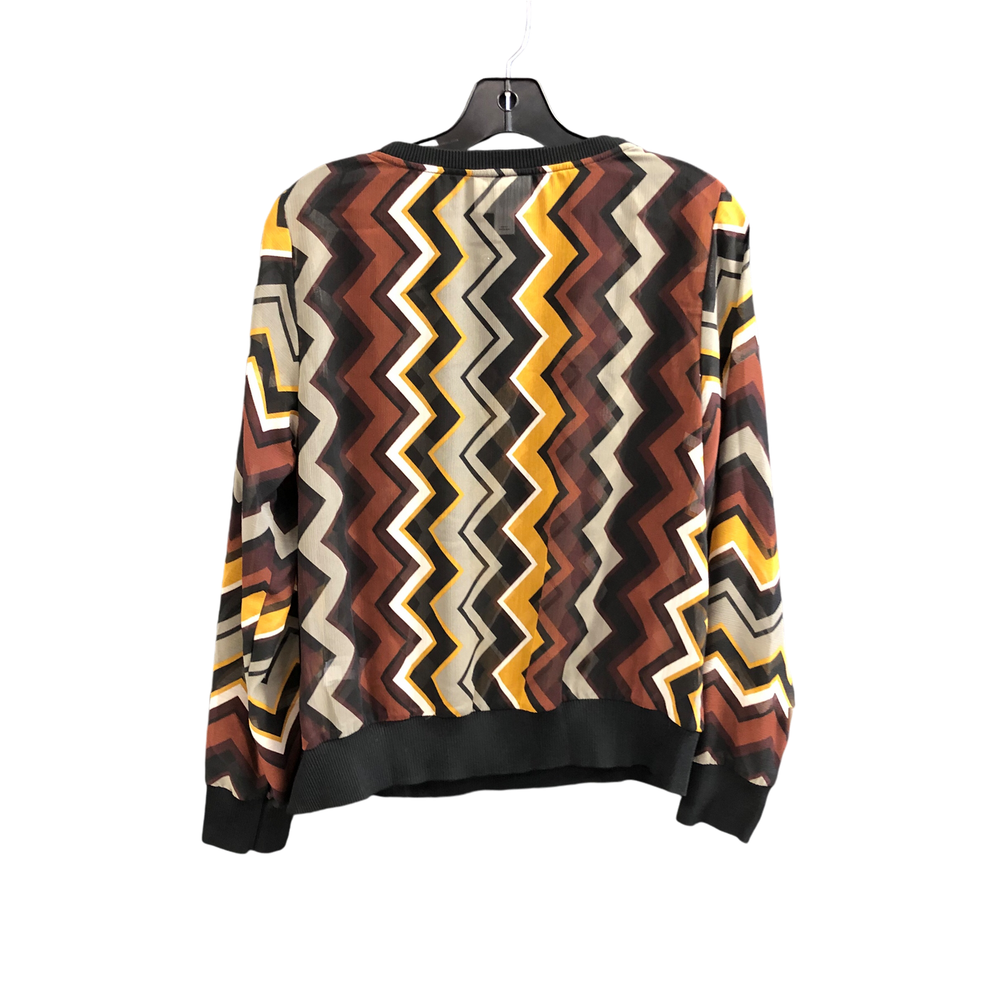 Top Long Sleeve By Missoni In Brown, Size: M