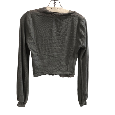 Top Long Sleeve By Free People In Black, Size: S