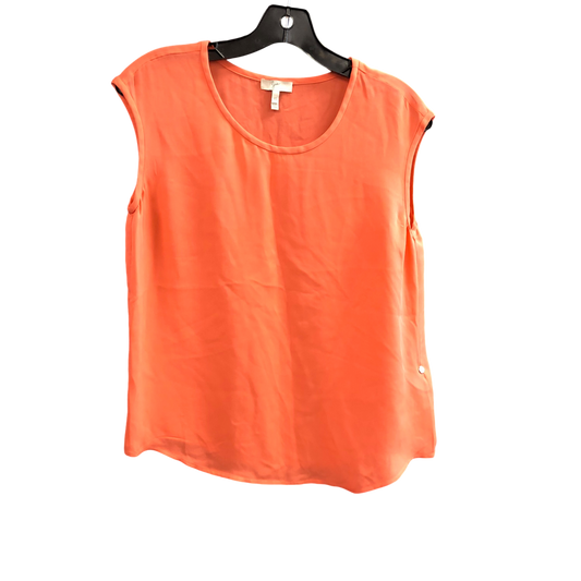 Top Sleeveless Designer By Joie In Orange, Size: Xs