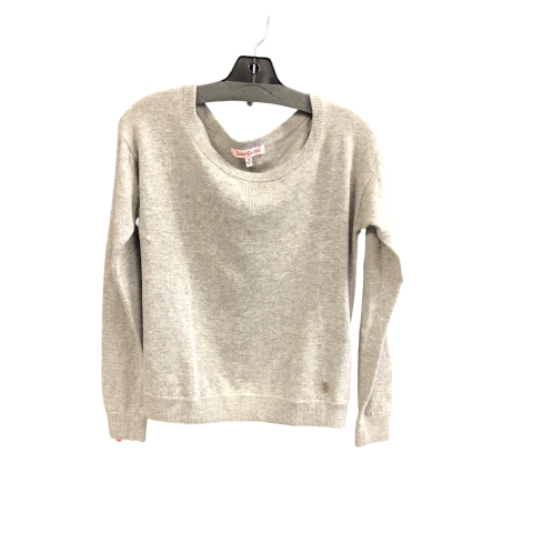 Top Long Sleeve By Juicy Couture In Grey, Size: Xs