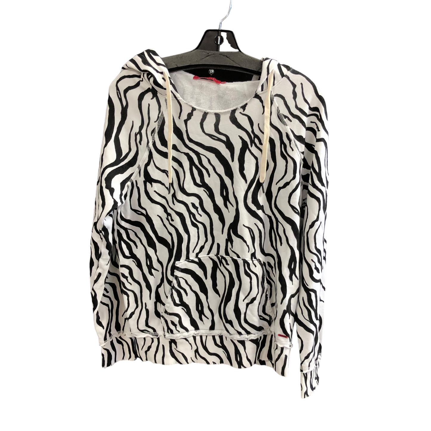 Sweatshirt Hoodie By philanthropy In Zebra Print, Size: S