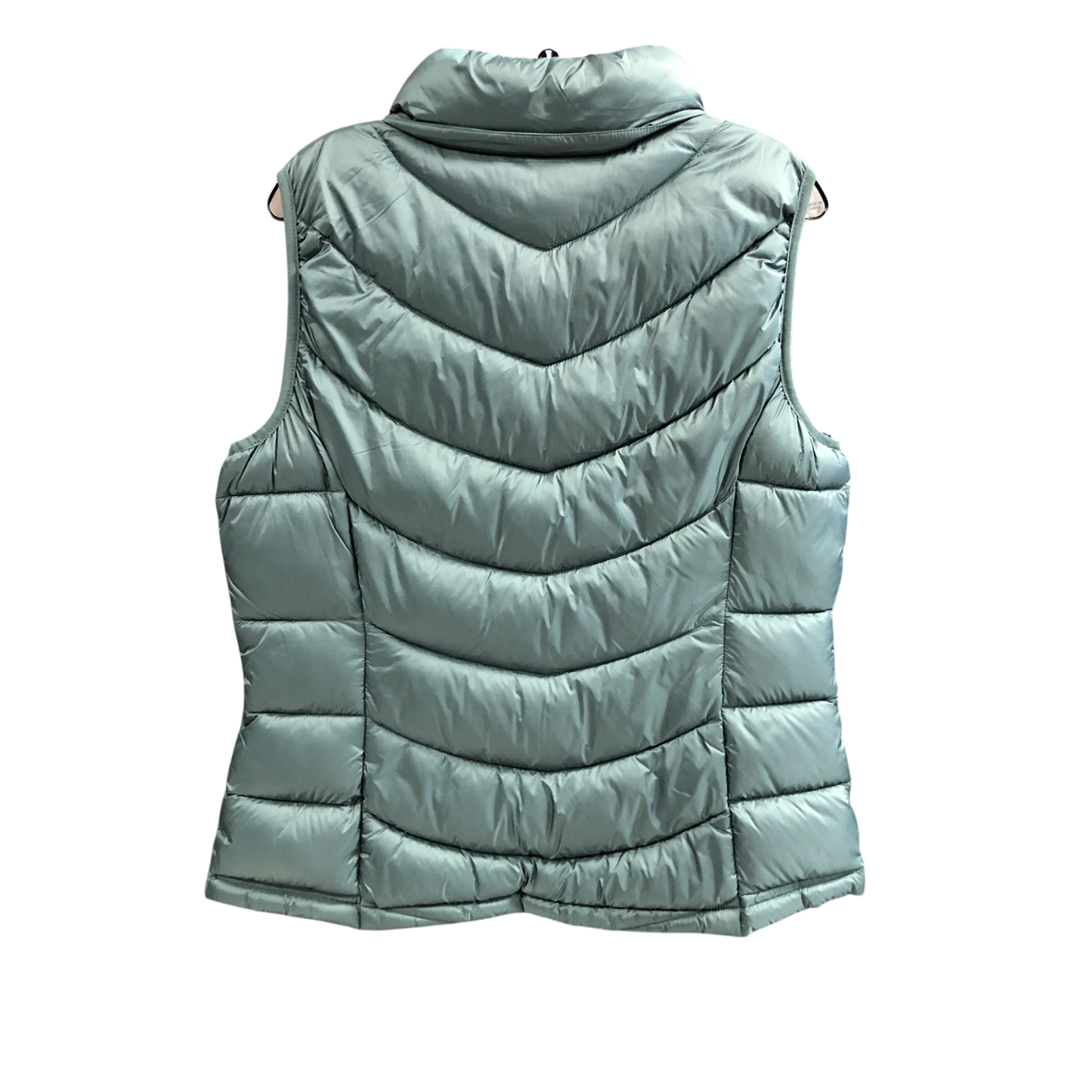 Vest Puffer & Quilted By Charter Club In Green, Size: L