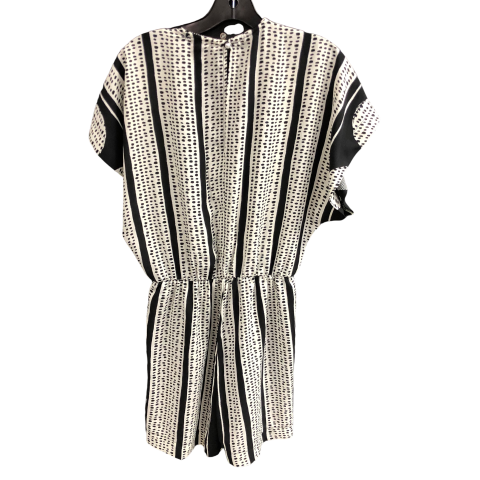 Romper By zinzane In Black & White, Size: S