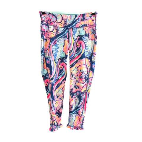 Athletic Leggings By Lilly Pulitzer In Pink & Purple, Size: S