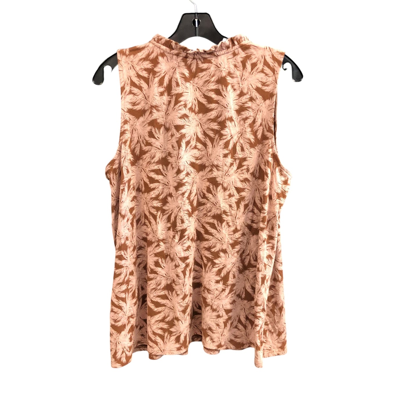 TOP SLEEVELESS J. JILL in BROWN, Size: M