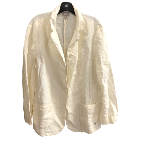 Blazer By J. Jill In Cream, Size: Xl