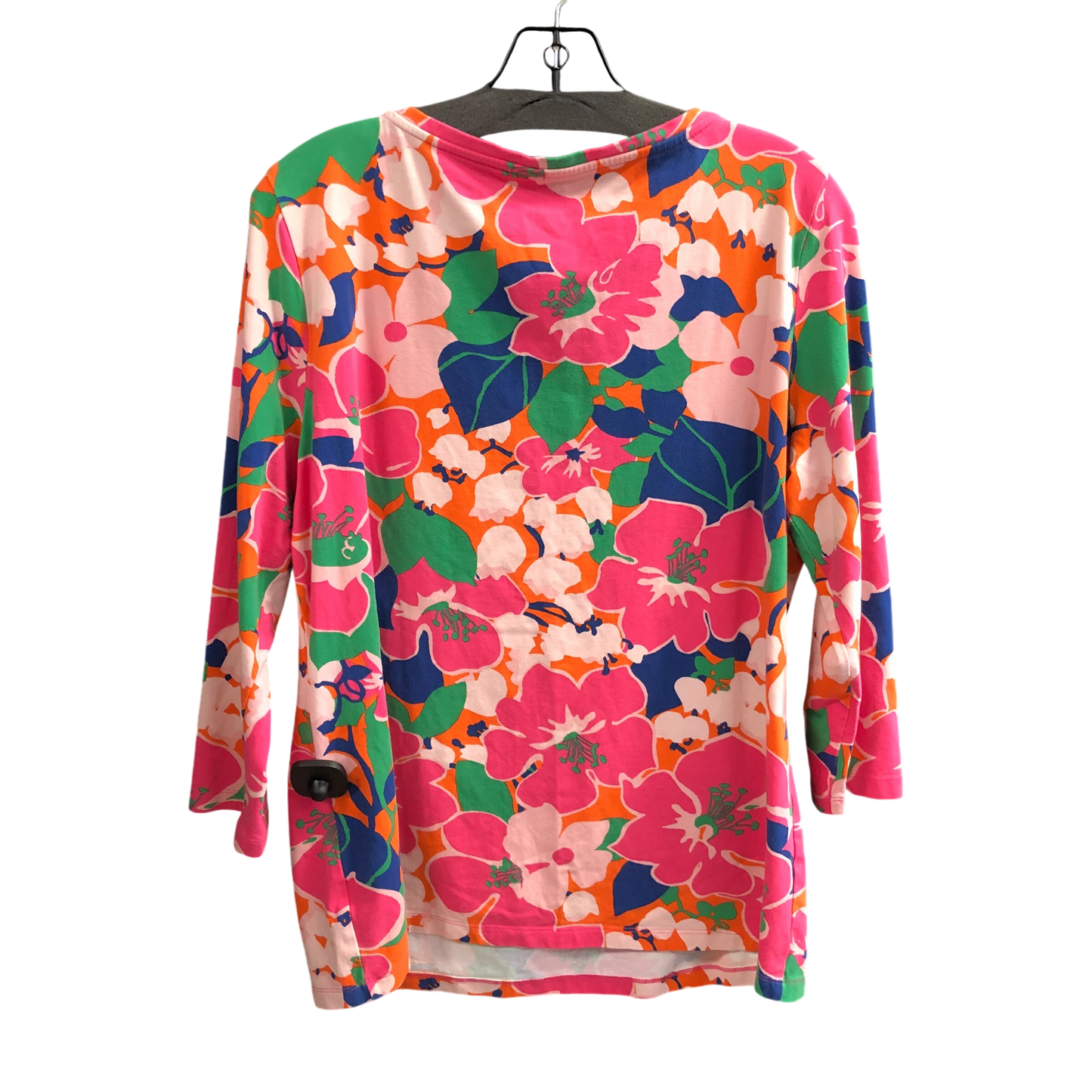 Top Long Sleeve By Talbots In Floral Print, Size: Xl