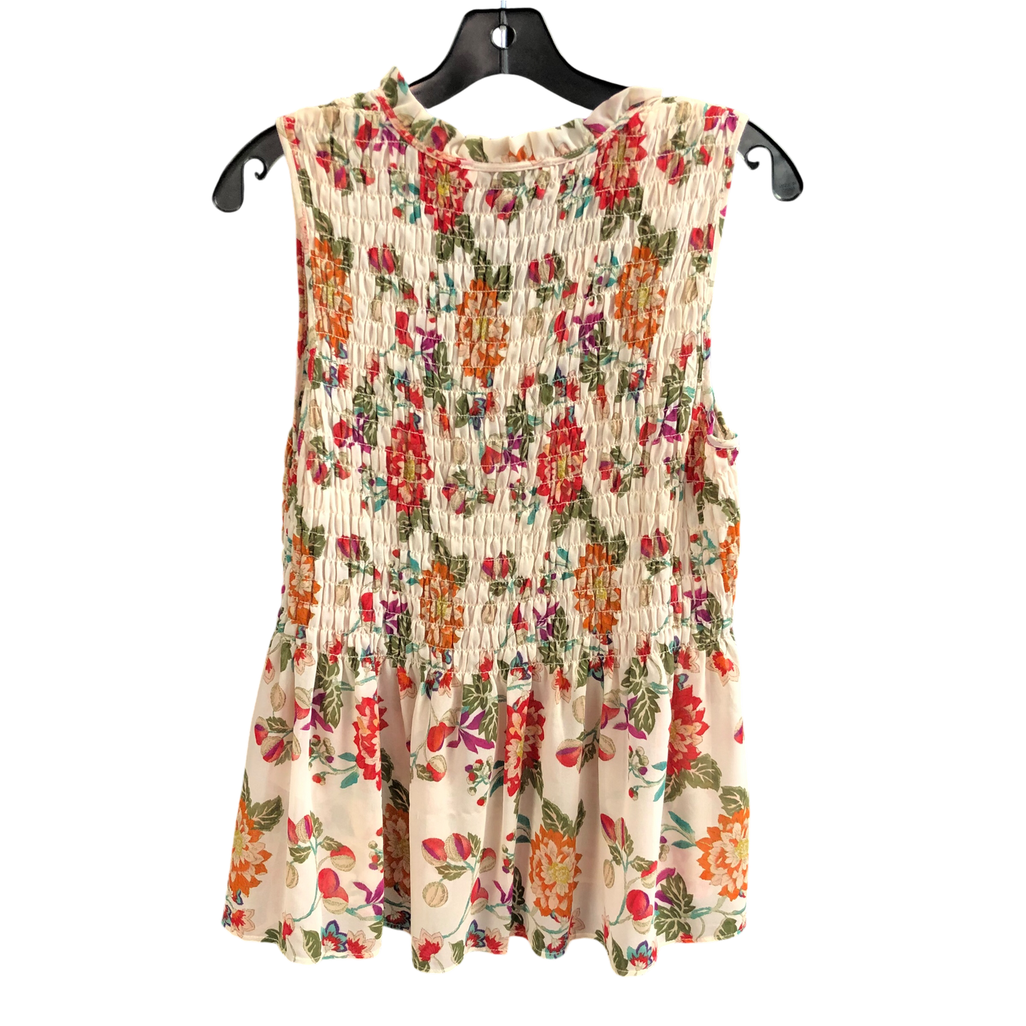 Top Sleeveless By Rose And Olive In Floral Print, Size: M