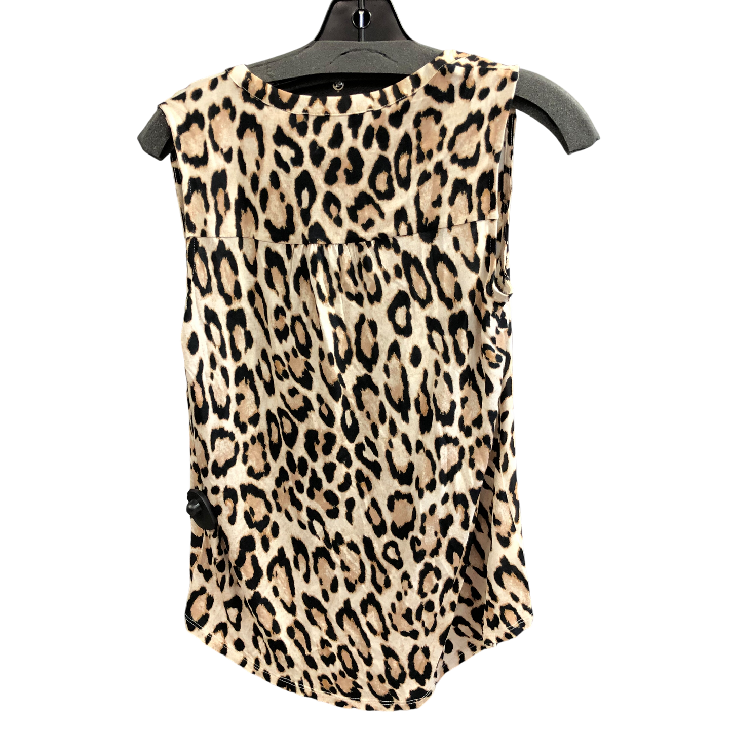 Top Sleeveless By Loft In Animal Print, Size: Xs